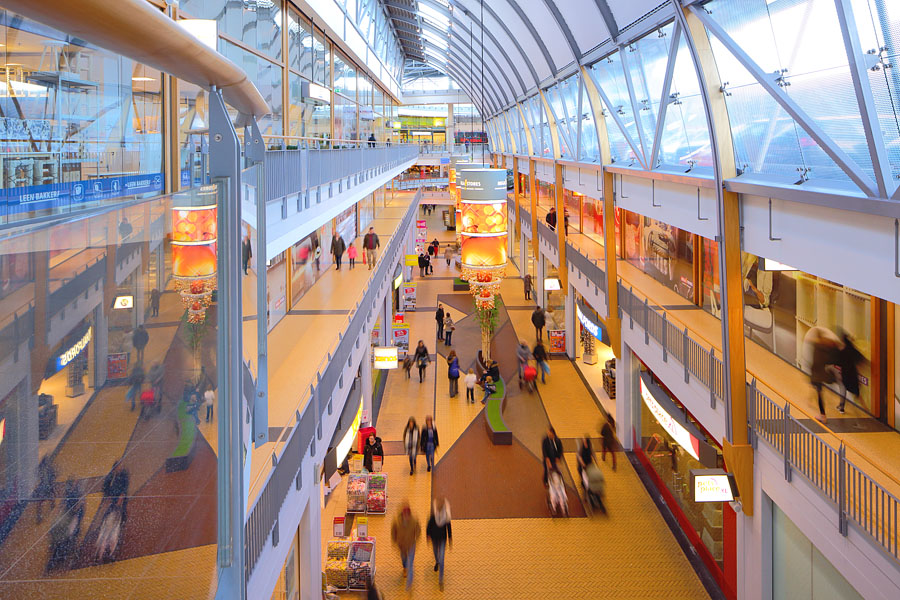 Interieur Megastores Den Haag