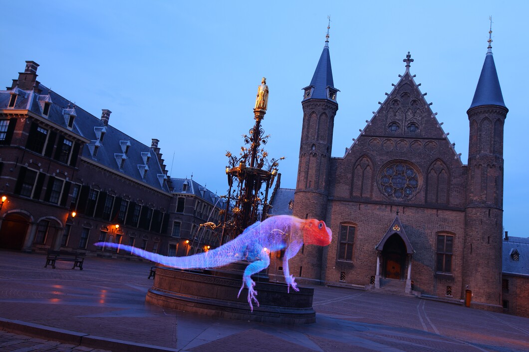 Pixelstick photography The Hague