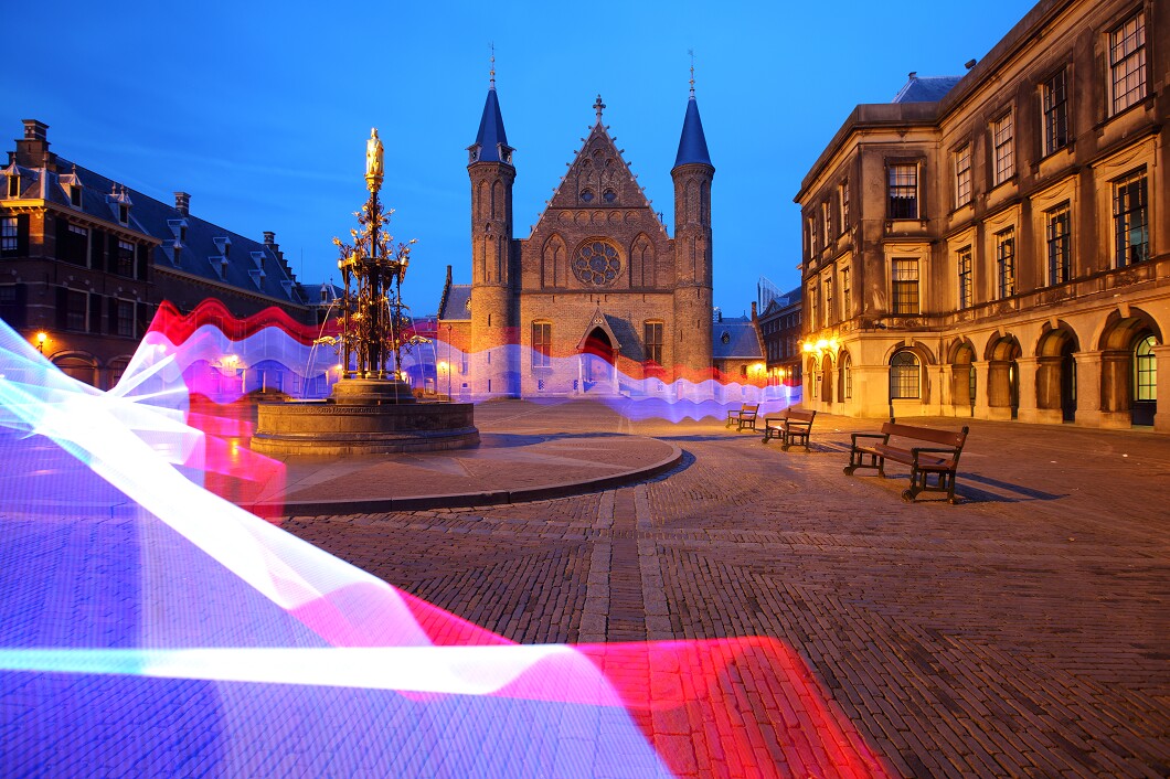 Pixelstick fotografie van fotograaf Wilmar Dik te Den Haag