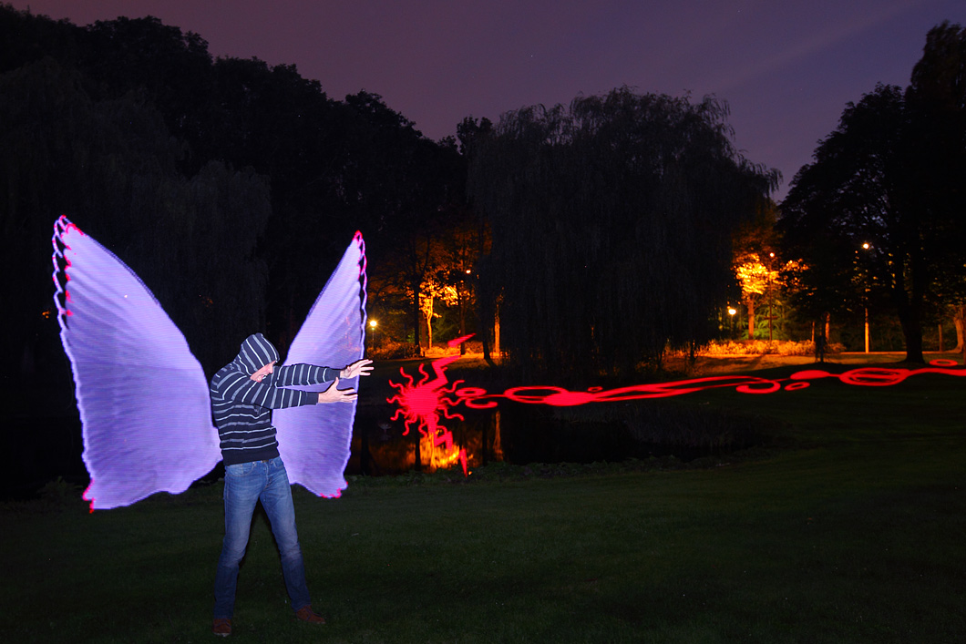 Pixelstick fotografie