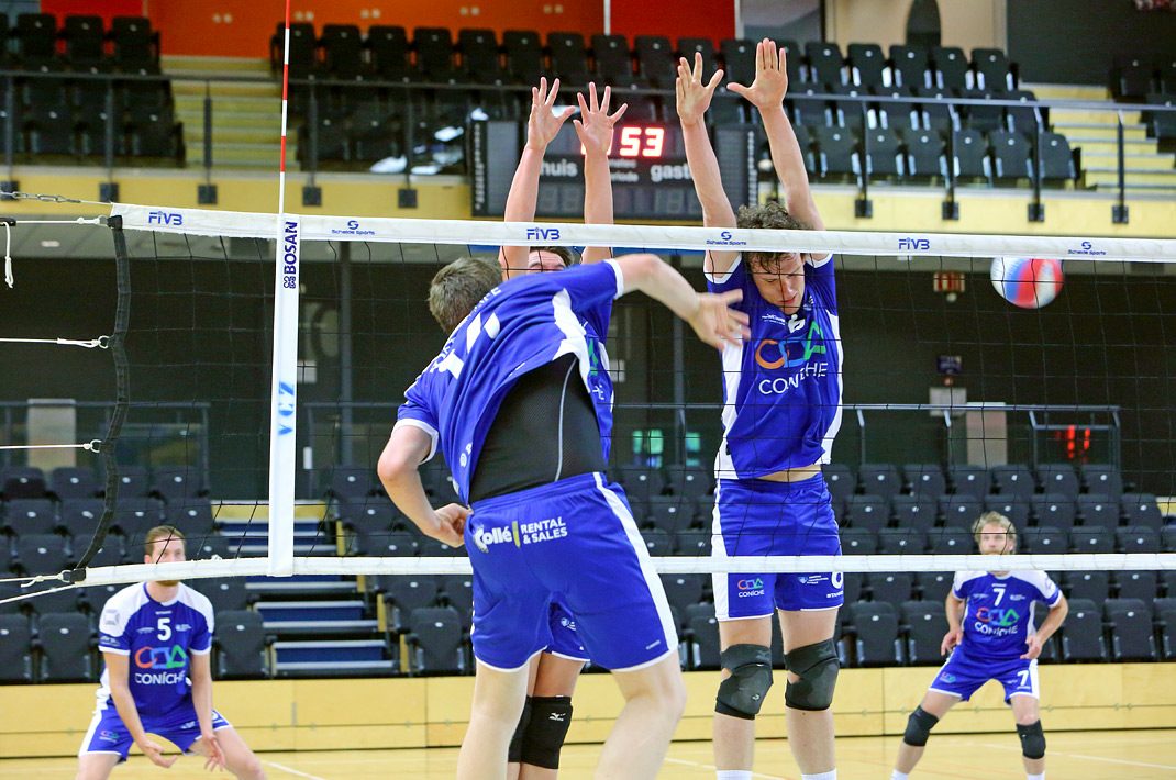 Indoor sport fotografie volleybal