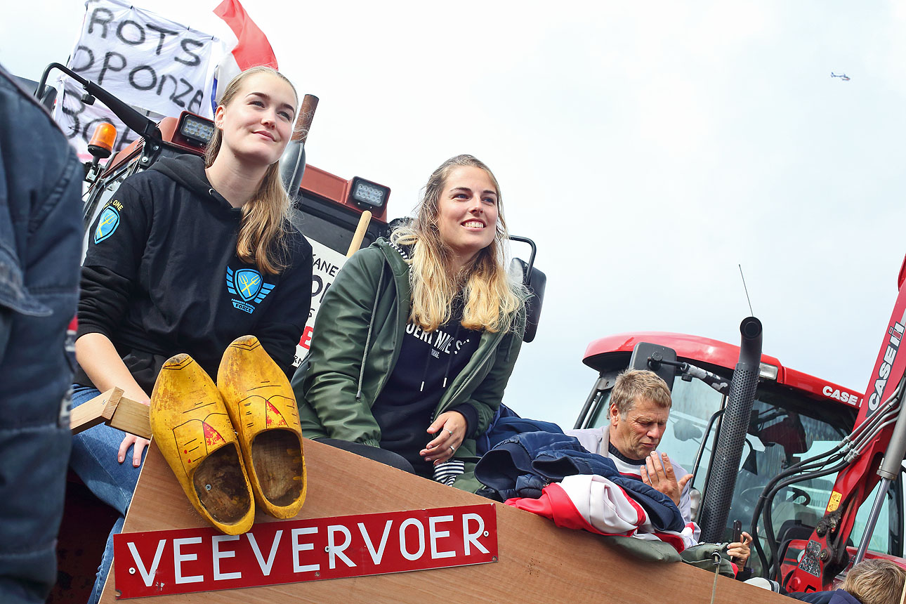 persfotografie van fotograaf in Den Haag, Malieveld, boerenprotest op 1 oktober 2019