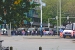 Politie op de been om protesterende boeren van het Binnenhof te weren. Den Haag, 1 oktober 2019