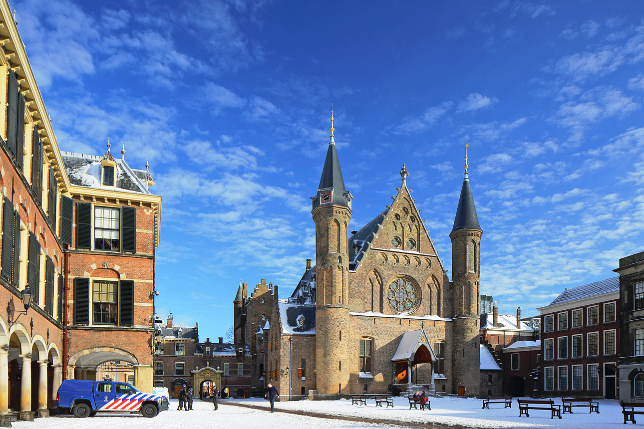 Den Haag straatfotografie Binnenhof