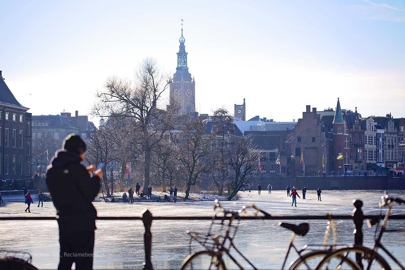 straatfotografie Den Haag hofvijver