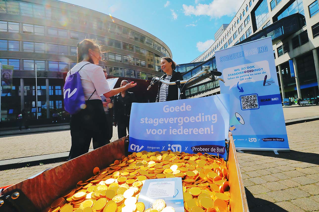 Politiek petitie overhandiging Den Haag fotografie