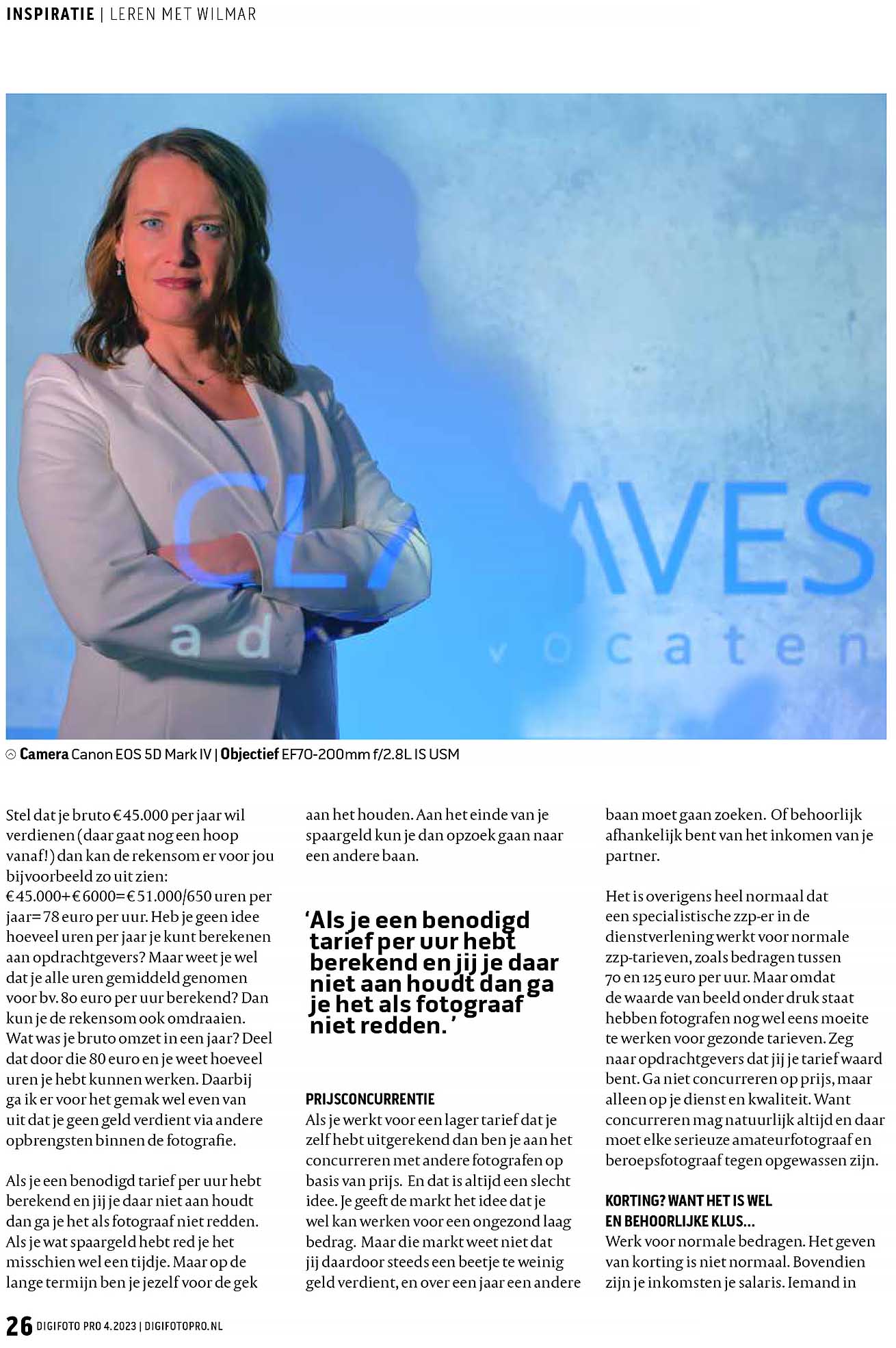 Portretfotografie informatie met tips