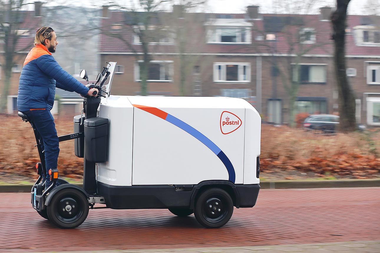 electrisch vervoer bedrijfsfoto