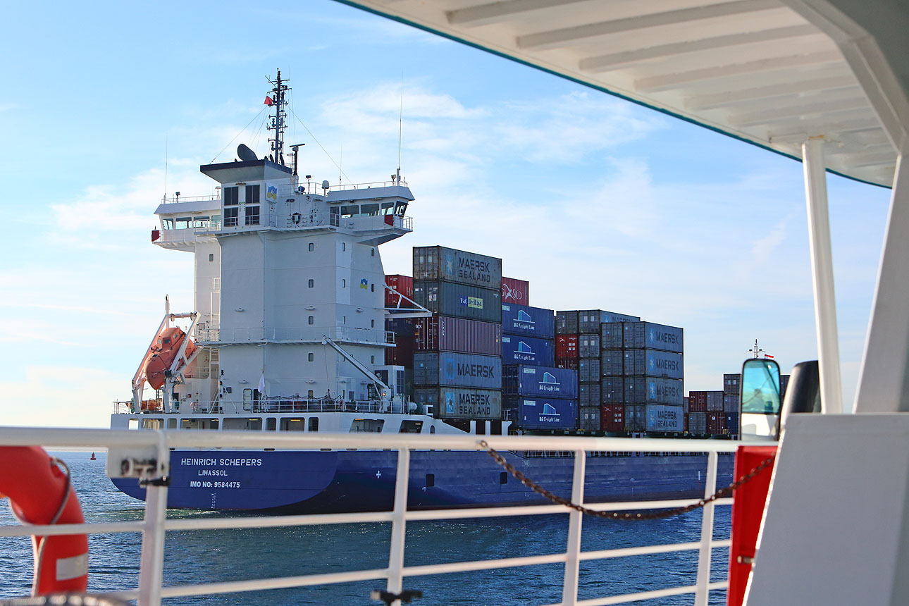 containerschip Rotterdam haven