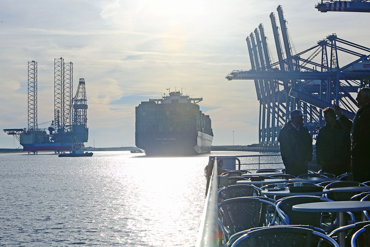 Rotterdam haven Maasvlakte foto's