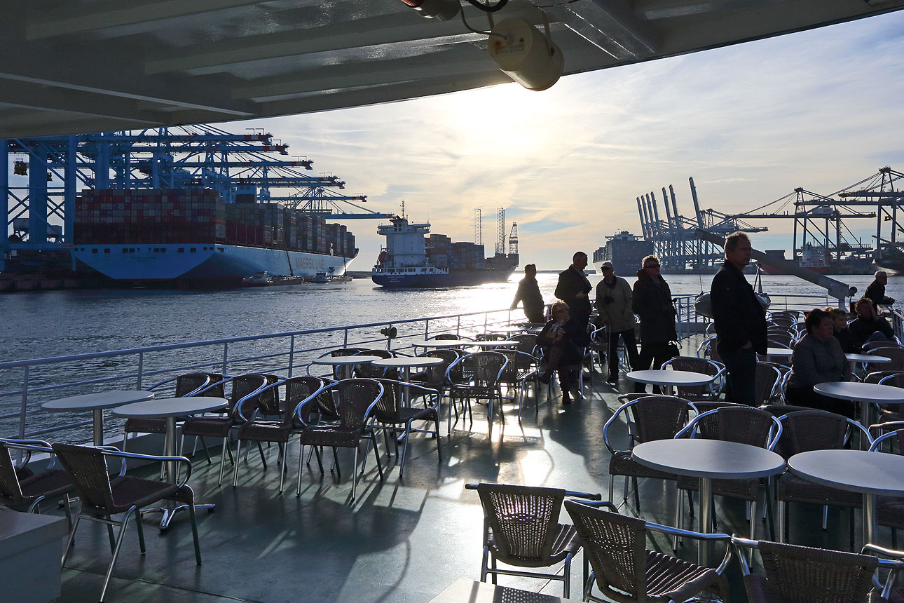 Fotografie van de haven Rotterdam, Maasvlakte foto's