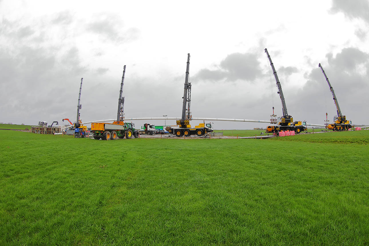 fotograaf project gasleiding Noord Holland