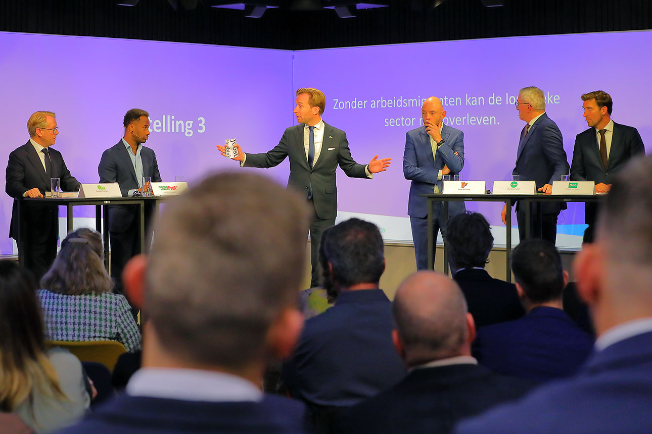fotografie verkiezingsdebat Den Haag