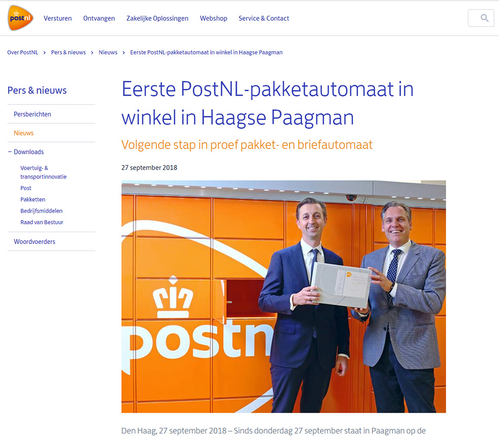 fotografie Klantverhaal PostNL Paagman